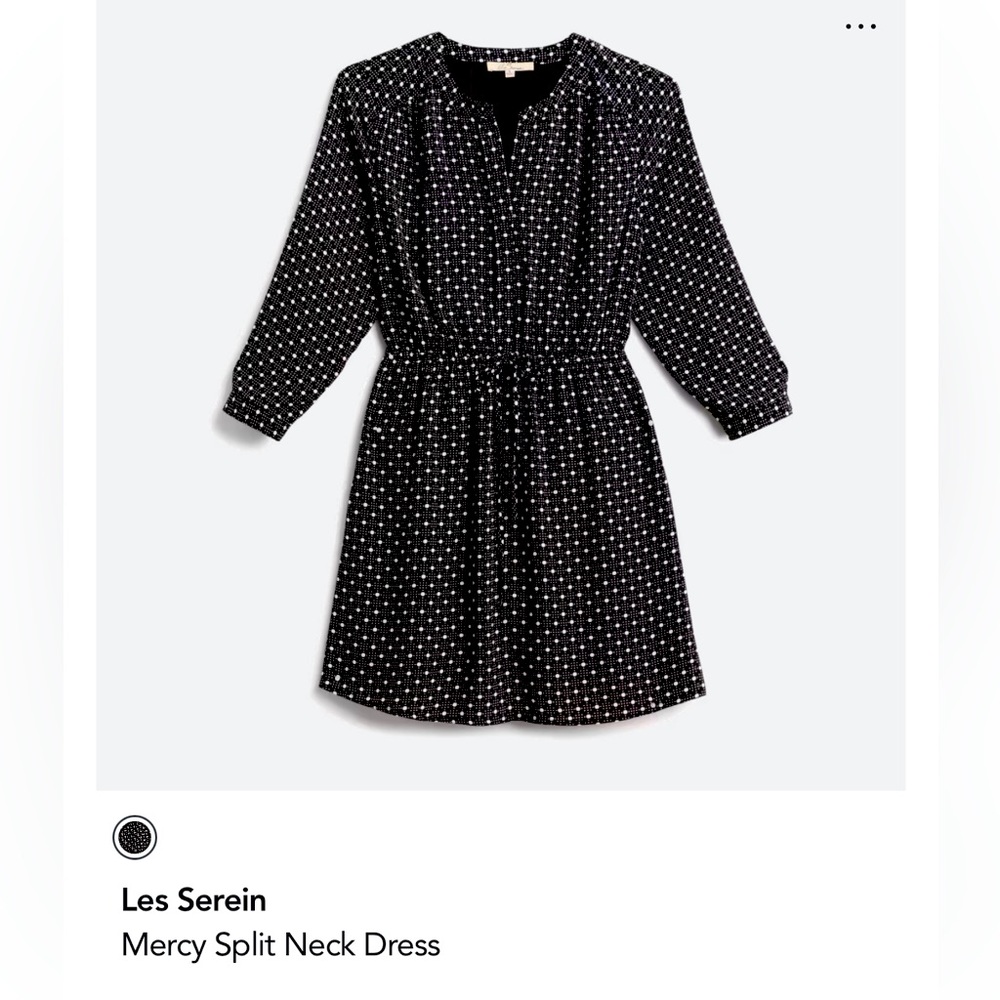 NWT - Les Serein Mercy Split Neck Dress (Size 18 / XXL)